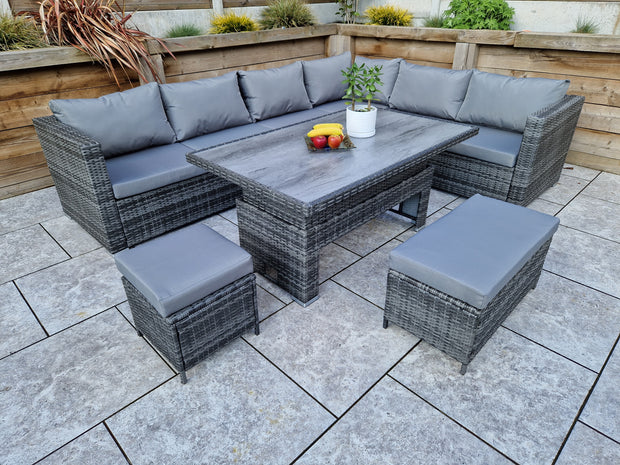 CATALINA Modular Corner Dining with HPL top